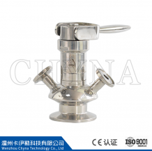 SGM-K manual quick-opening aseptic sampling valve (PTFE)