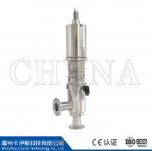 Hand-operated self-breathing safety valve