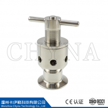 Manual exhaust valve